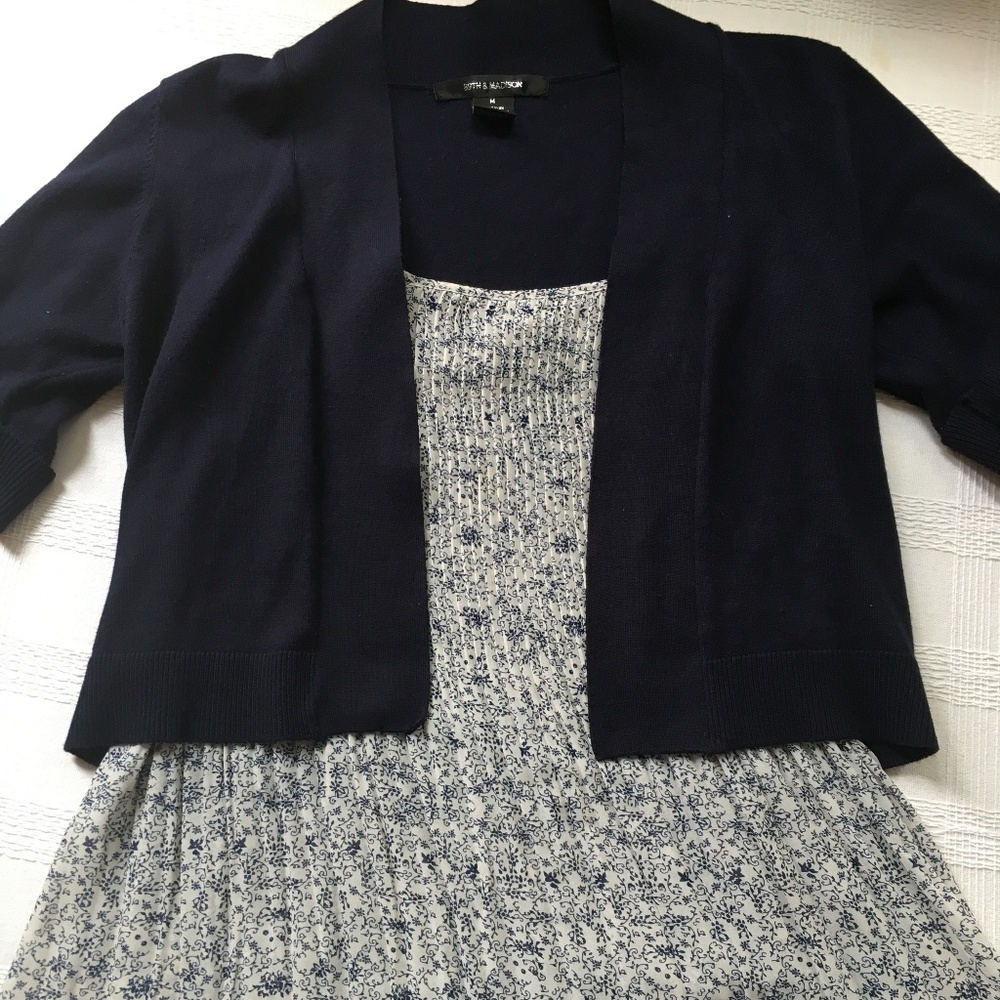 Accordion Pleat Floral Tank Top